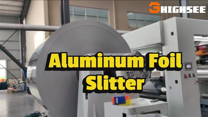 Aluminum Foil Slitter Rewinder