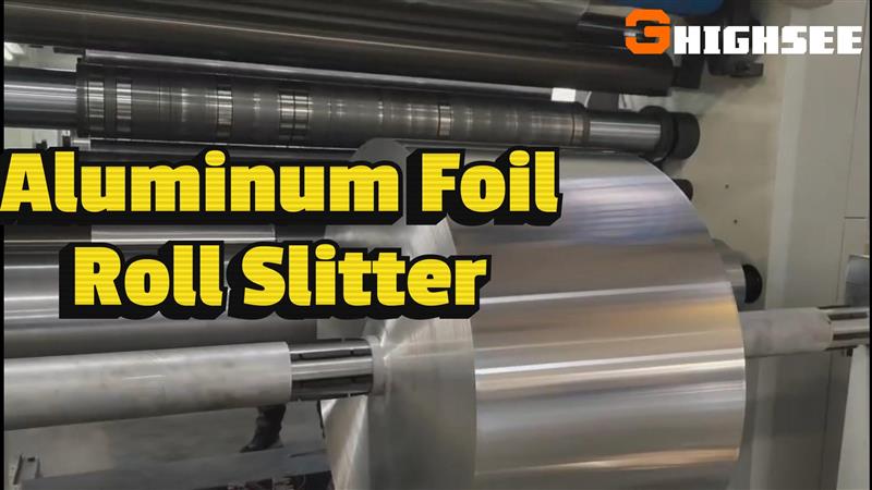 Aluminum Foil Slitter Rewinder