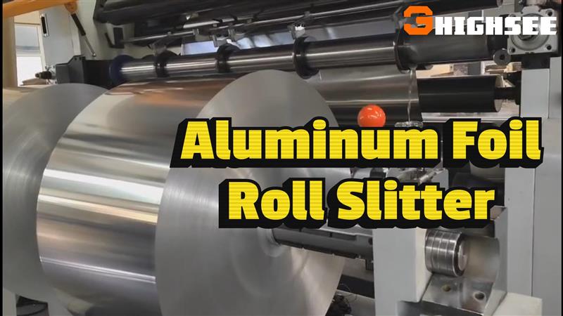 Aluminum Foil Slitter Rewinder