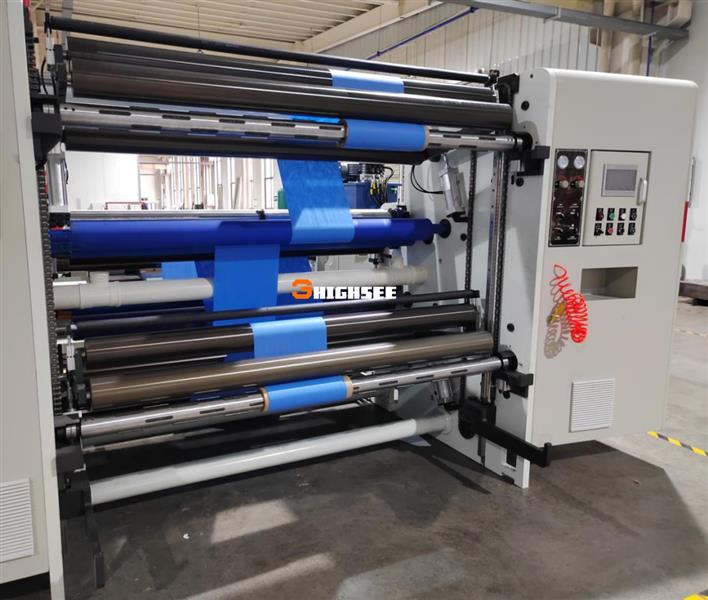 Auto Non-woven Fabric Slitting Rewinding Machine